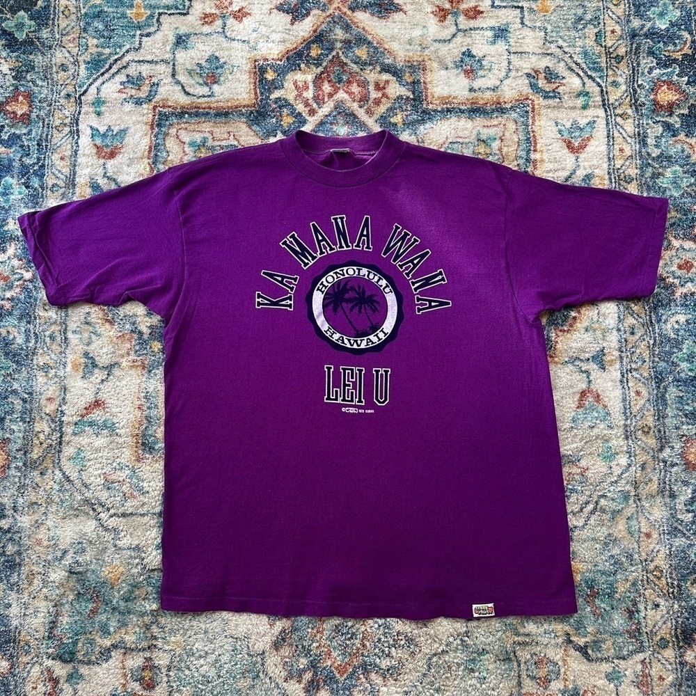 Vintage 1970s Crazy Shirts Honolulu Hawaii T-shirt